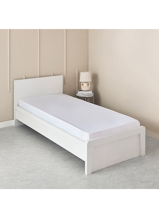 Home Box Bristol Polycotton Single Fitted Sheet - 90x200+25 cm - Image 1