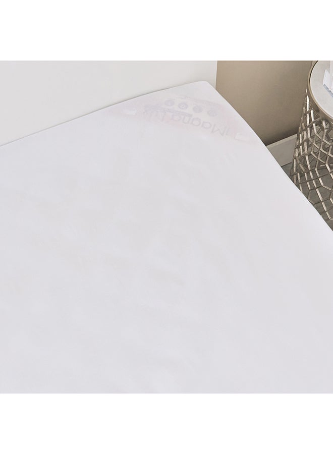 Home Box Bristol Polycotton Single Fitted Sheet - 90x200+25 cm - Image 3