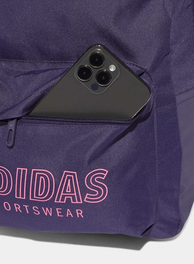 Adidas Classic House of Tiro Graphic Backpack - Image 5