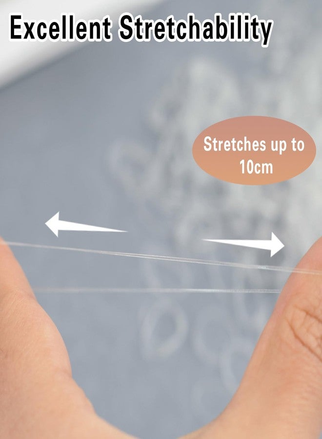 Zoolinn 1000pcs Transparent Mini Elastic Hair Bands, No Crease Ponytail Holders, No Damage, No Hurt, Soft & Durable - Image 3