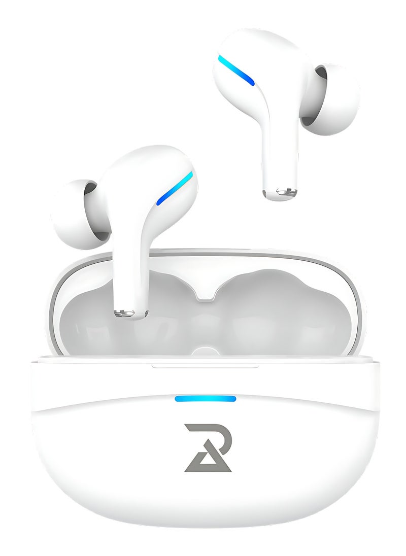 RADALIFESTYLE - Air 7 wireless bluetooth TWS in ear earbuds with ENC & low latency (white) - Image 1