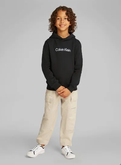 Calvin Klein Jeans Monogram Terry Hoodie