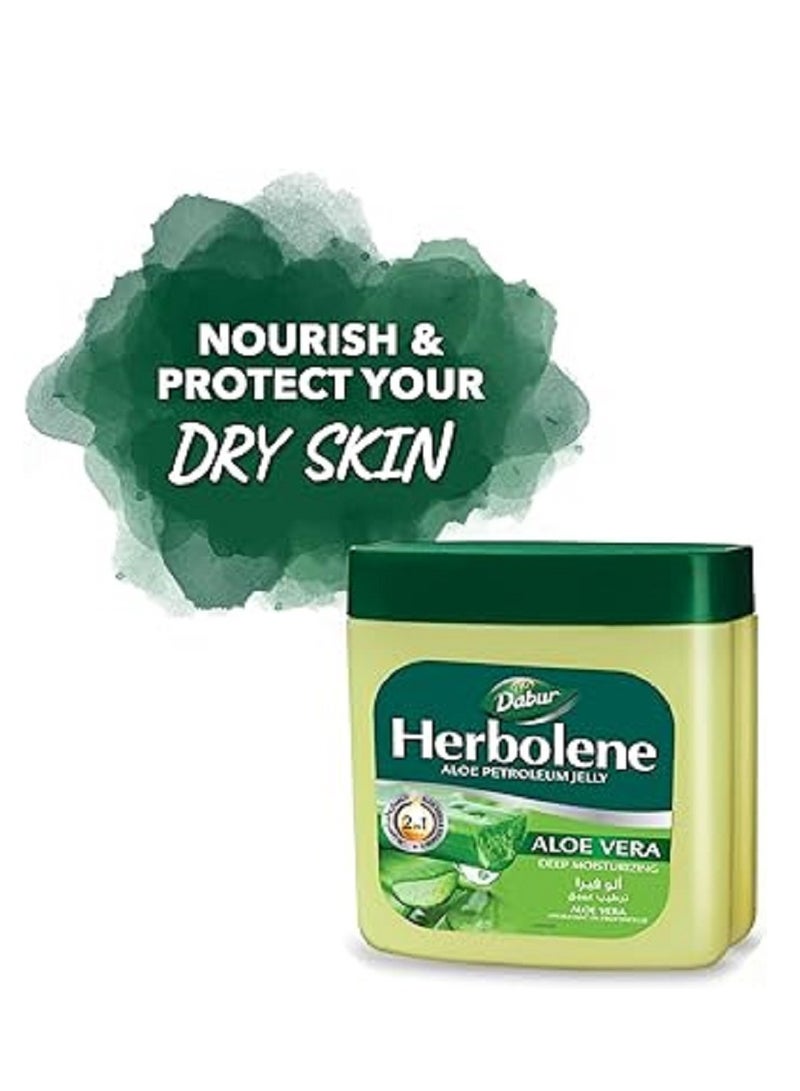 Dabur جل الألوة بتروليوم هيربولين 450 مل - Image 2