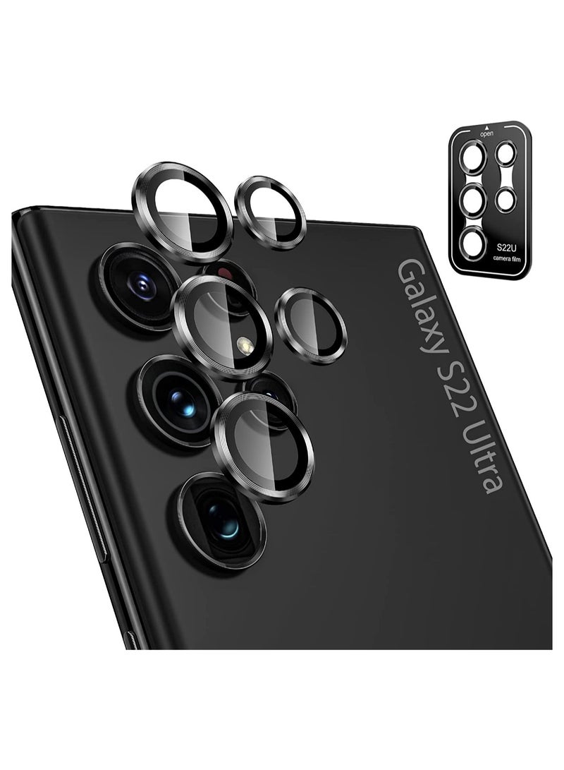 ELTRAZONE [3+2] for Samsung Galaxy S22 Ultra Camera Lens Protector, 9H Tempered Glass - Image 1