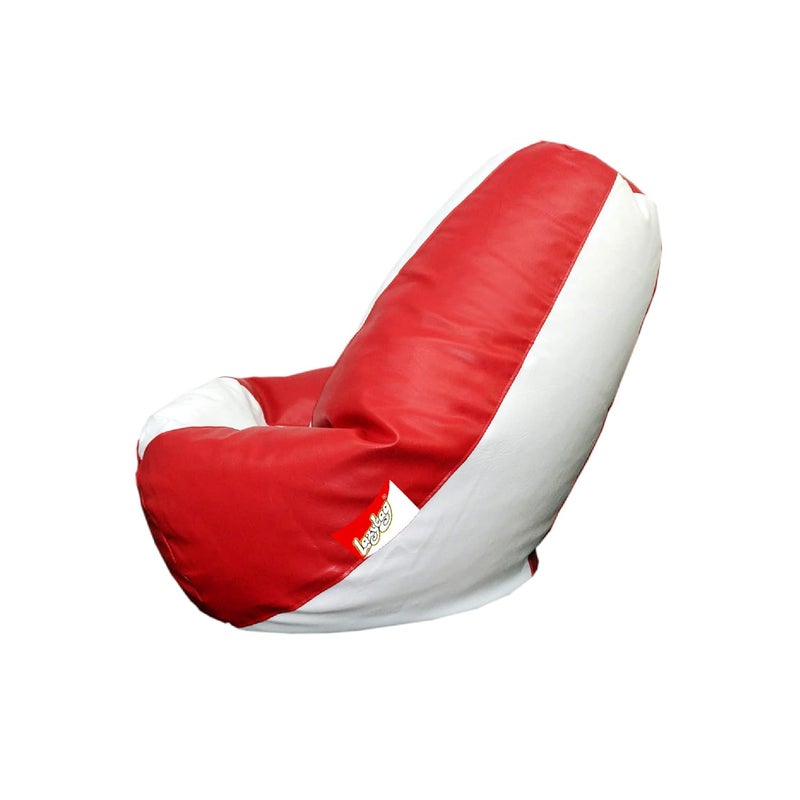 LAZYBAG Bean Bag Chair Furniture for Kids XXXXXL Bean Bag Cover Playing Video Games or Relaxing for classrooms daycares Libraries or Work from Home Red and White 5XL Size - Image 5