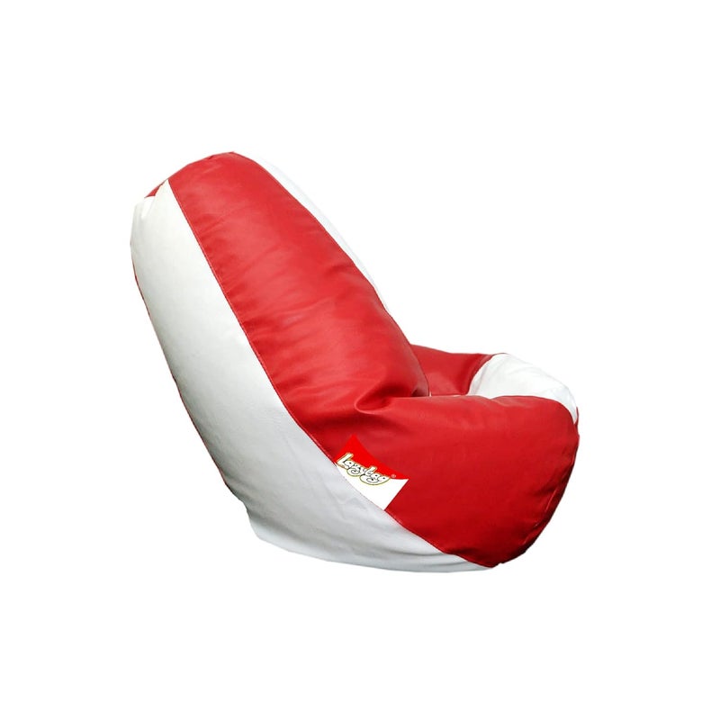 LAZYBAG Bean Bag Chair Furniture for Kids XXXXXL Bean Bag Cover Playing Video Games or Relaxing for classrooms daycares Libraries or Work from Home Red and White 5XL Size - Image 4
