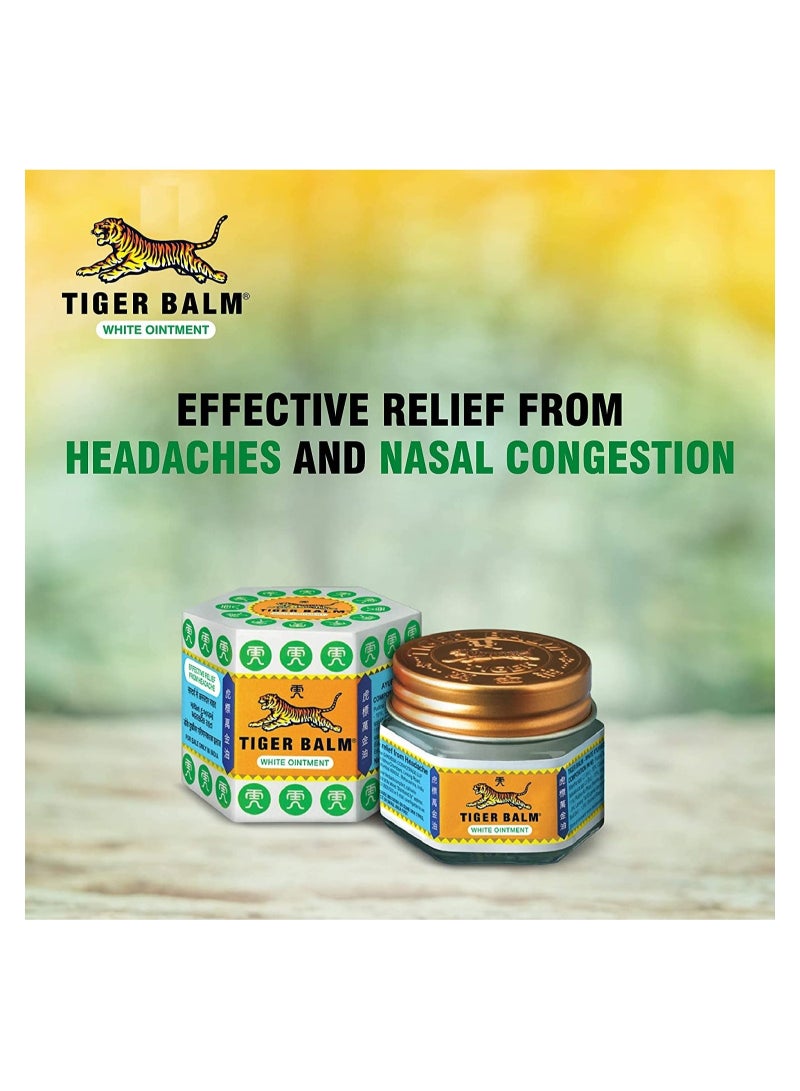 Tiger Balm Pack Of 4 White Ointment | 4 x 10g - Image 3