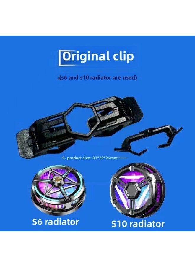 Mobile Phone Radiator Back Clip Elastic With Silicone Semiconductor Accessories-Color:P3 【matches S6x/s10 Radiator】 - Image 1