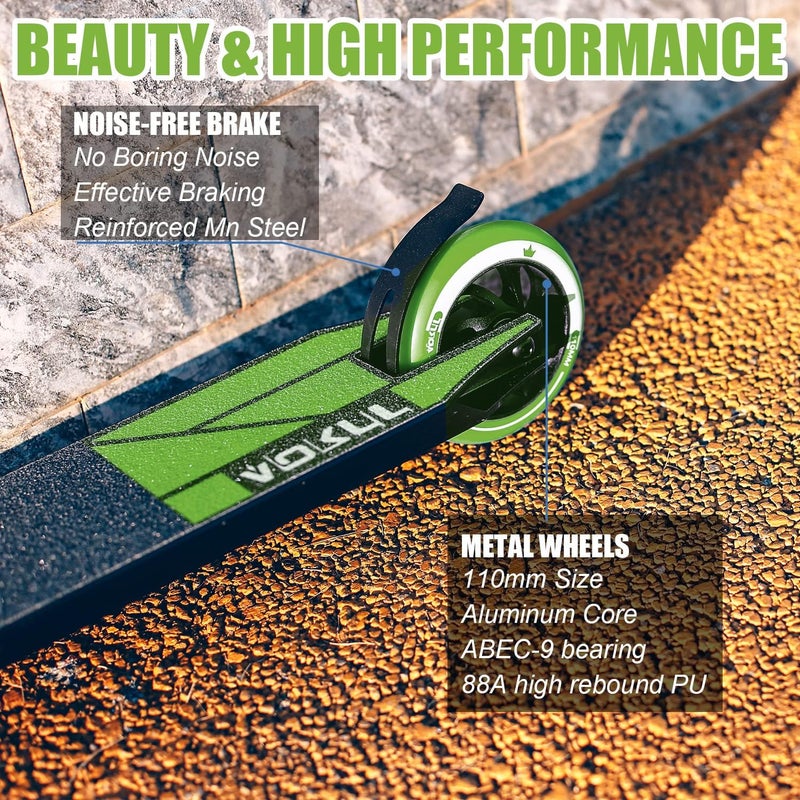 VOKUL K1 Pro Scooters - Stunt Scooter | Trick Scooter - Intermediate and Beginner Freestyle Scooter for Kids 8 Years and UP,Teens and Adults -Quality Kick Pro Scooter for Boys and Girls - Image 3