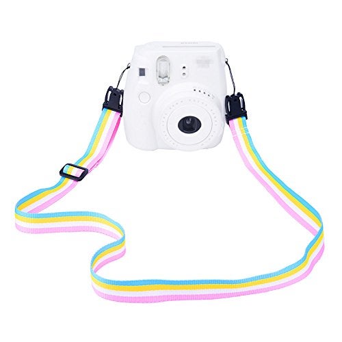 Sunmns Camera Neck Shoulder Strap Compatible with Instax Mini 12 11 9 8 90 41 Instant Film Camera, Rainbow - Image 2