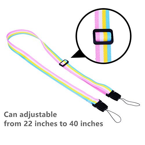 Sunmns Camera Neck Shoulder Strap Compatible with Instax Mini 12 11 9 8 90 41 Instant Film Camera, Rainbow - Image 4