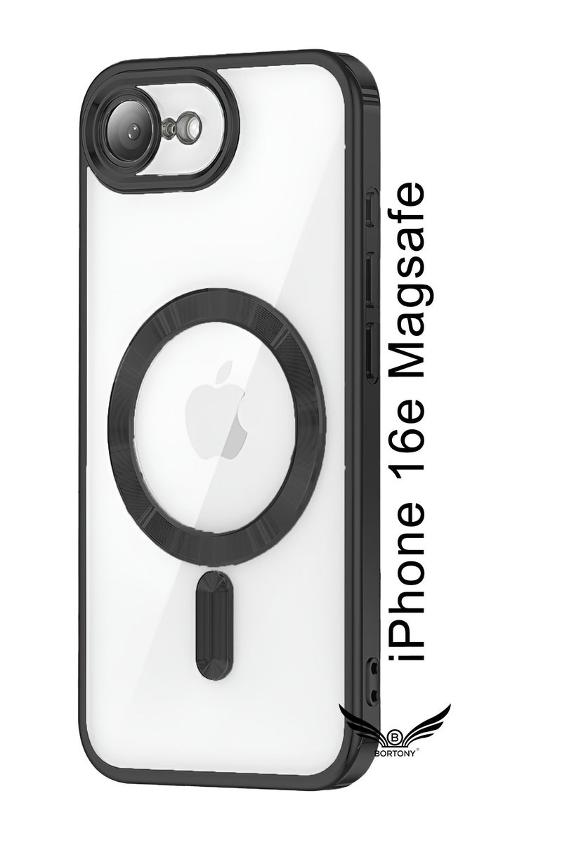 BORTONY iPhone 16e Case Cover Compatible with MagSafe Elegant Anti-Scratch  with Camera Lens Protection Magnetic Cover for iPhone 16e 6.1-inch - Image 1