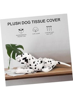 Generic Car Mount Plush Tissue Holder Dog Tissue Cover Plush Tissue Cover Creative Tissue Holder Car Animal Car Stand  - Image 3