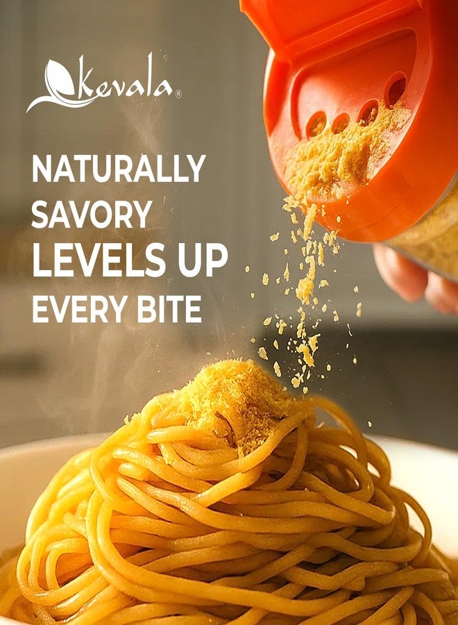 Kevala Nutritional Yeast Large Flake - Fortified Yeast with Extra Vitamin B, Vegan Parmesan Cheese Substitute, Seasoning for Salads and Snacks, Great for Home Kitchens and Restaurants, (8.5 oz) - Image 5