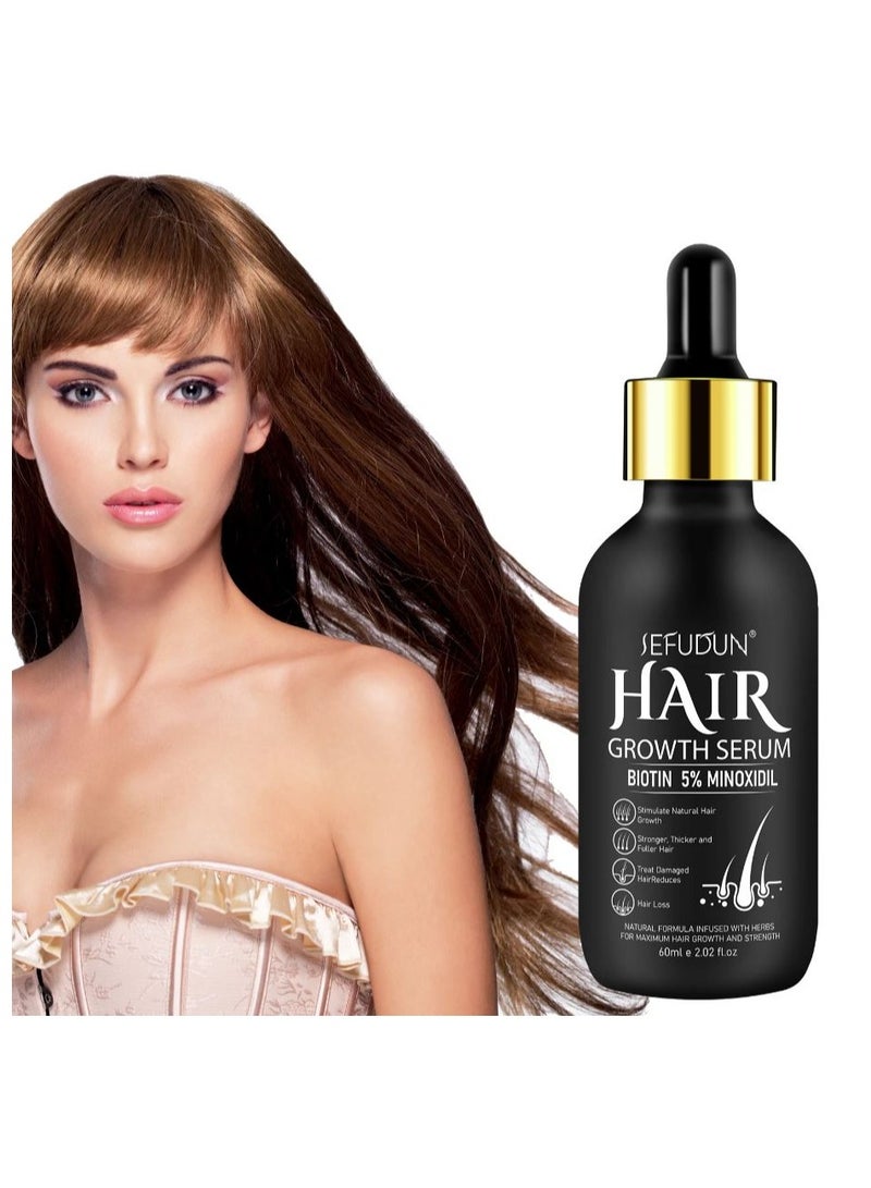 سيفودون سيروم نمو الشعر بيوتين 5% مينوكسيديل 60 مل - Image 2