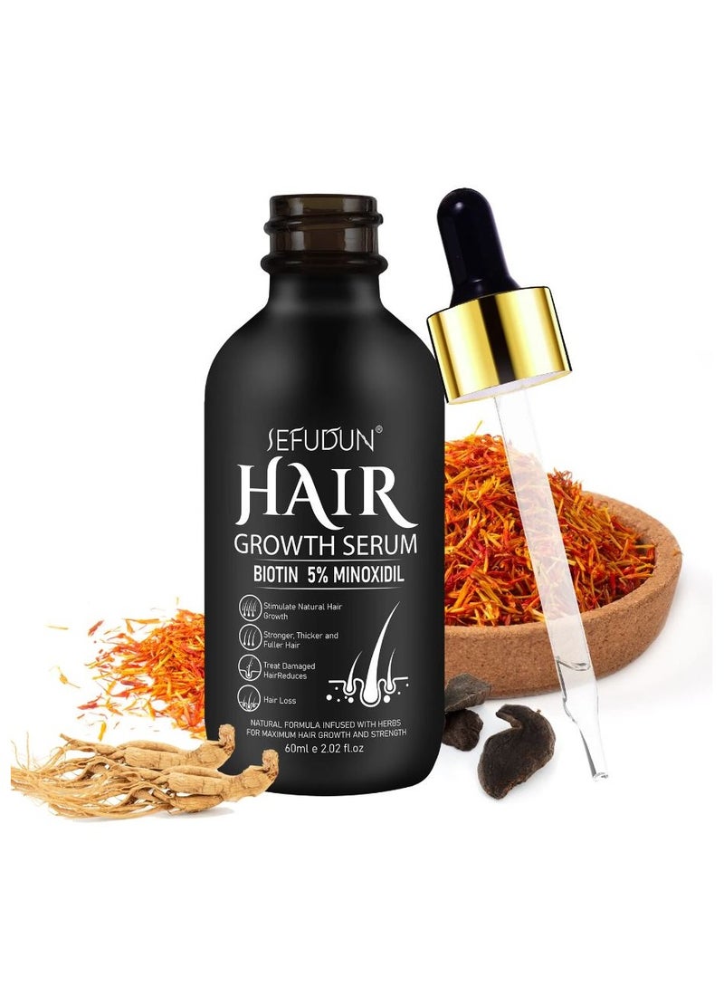 سيفودون سيروم نمو الشعر بيوتين 5% مينوكسيديل 60 مل - Image 4