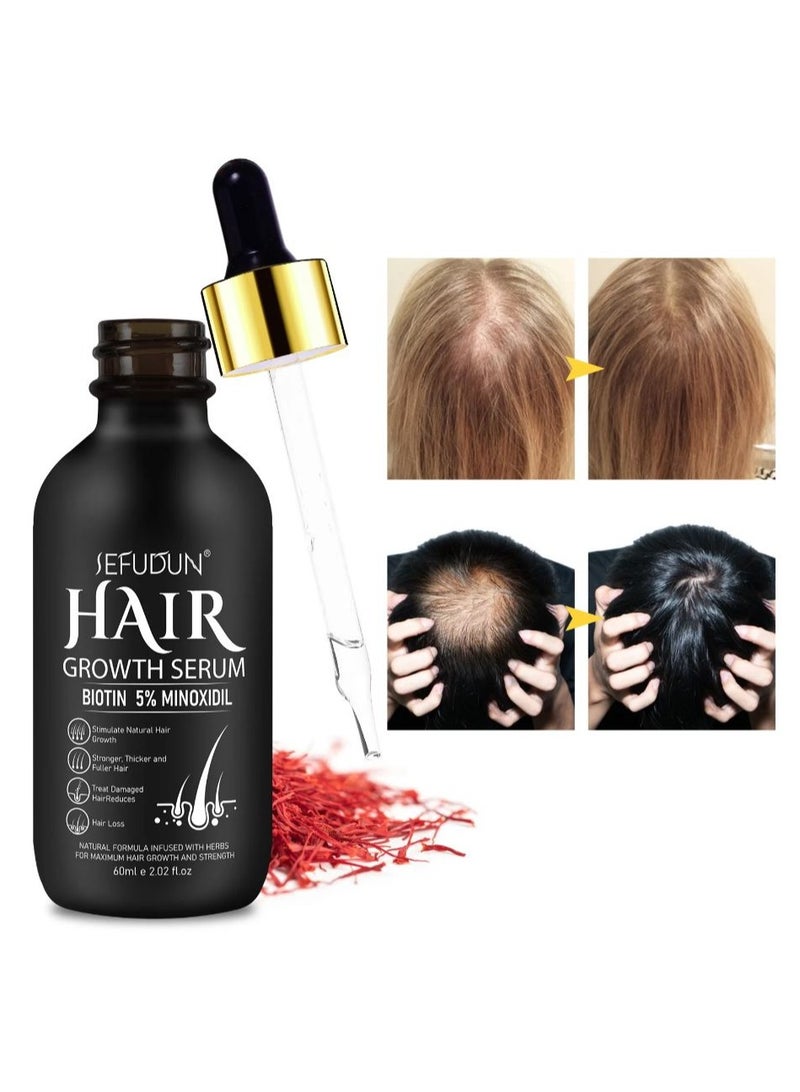 سيفودون سيروم نمو الشعر بيوتين 5% مينوكسيديل 60 مل - Image 3