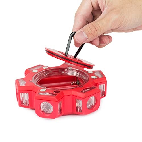 Wagan FRED Flashing Roadside Emergency Disc LED Flare 6 Flash Modes for Roadside Security, Warning Flashing with Magnet and Hook for Vehicles and Boats (FRED PRO - Amber) - Image 4