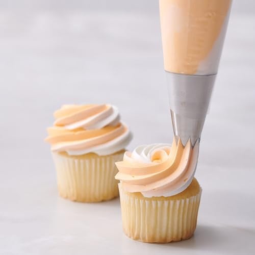 DecoPac KEE-SEAL Disposable Pastry Bags, Piping Bag with Grip Tight Outer Surface, Smooth-Flow Interior, Easy Tear Perforation, Convenient Dispenser Box, 25-Inch, Clear - Image 4