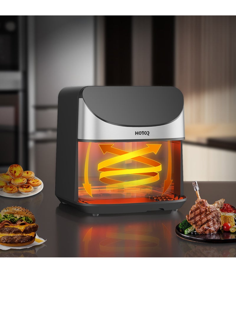 HOTOR 8L Air Fryer With Smart LCD Touch That Crisps Roasts Reheats And Dehydrates For Quick Easy Meals - Image 5
