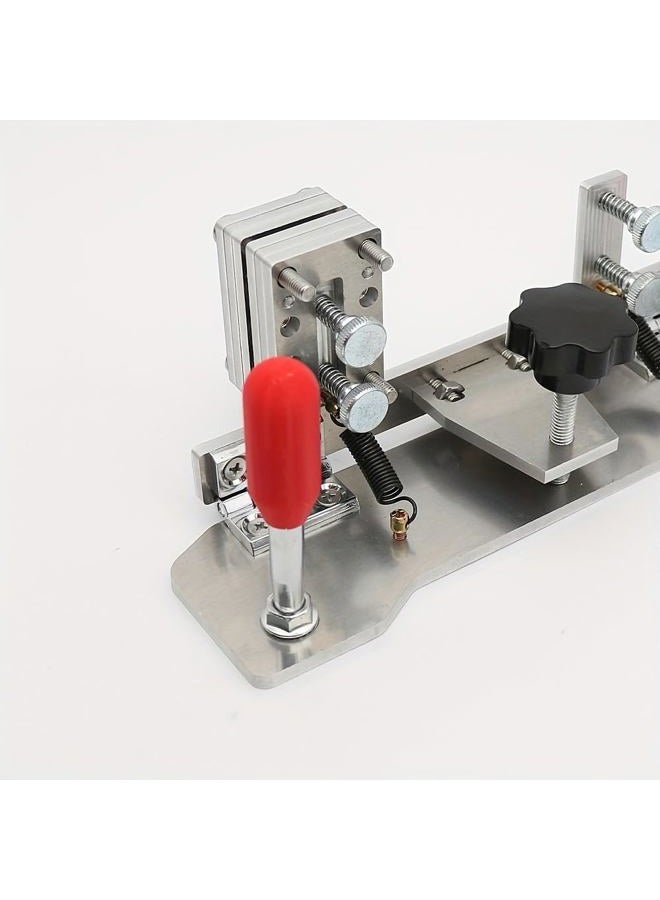 JCFANTS Belt Grinder Knife Jig, Fixed Angle Jig, Manual Sharpener Holder, Sharpening Locator Knife Making Tools for Belt Sander Belt Machine - Image 5