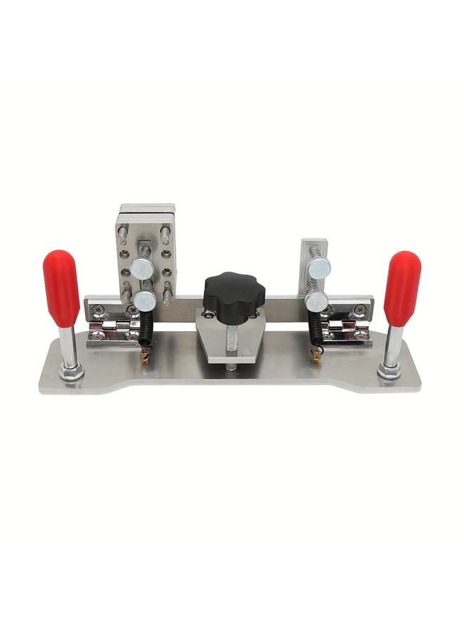 JCFANTS Belt Grinder Knife Jig, Fixed Angle Jig, Manual Sharpener Holder, Sharpening Locator Knife Making Tools for Belt Sander Belt Machine - Image 1