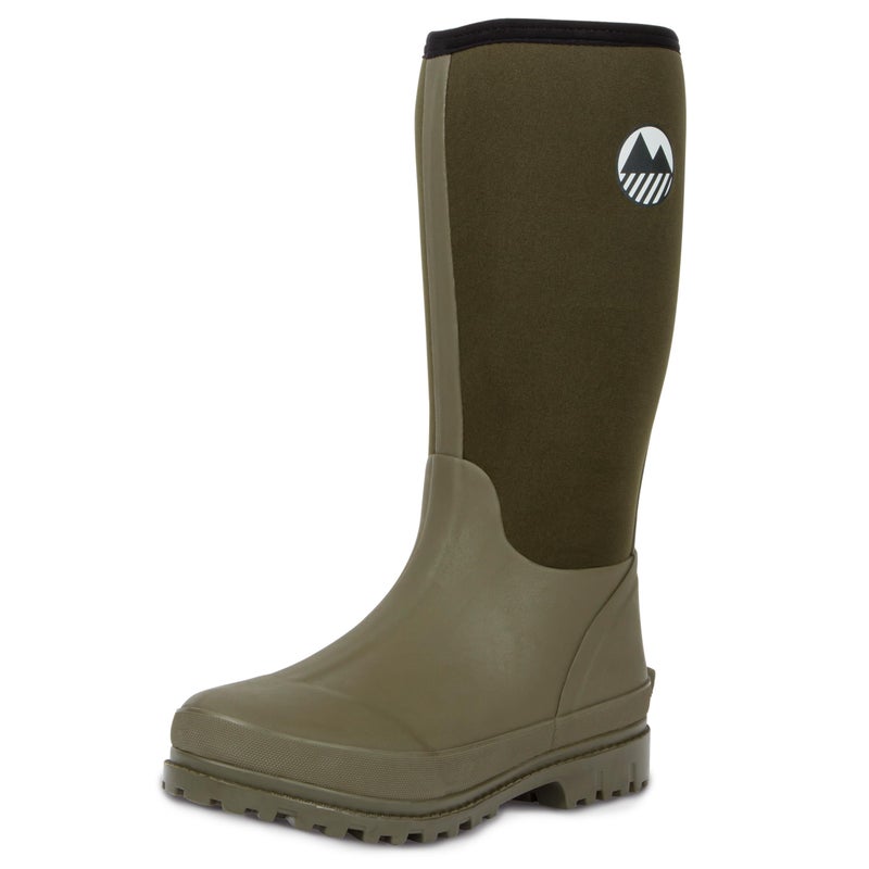 Lakeland Active Women's Rydal Neoprene Insulated Rubber Wellington Boots, Moss Green, 39 EU - Image 1