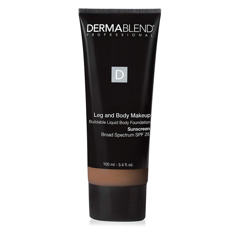 Dermablend Leg and Body Makeup Foundation with SPF 25 70W Deep Golden34 Fl Oz Pack of 1