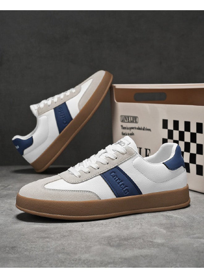 CARTELO Hot Recommendation】german Training Shoes For Men, Trendy And Versatile Color-block Casual Sneakers, Comfortable And Breathable Retro Leisure Shoes For Men - Image 1