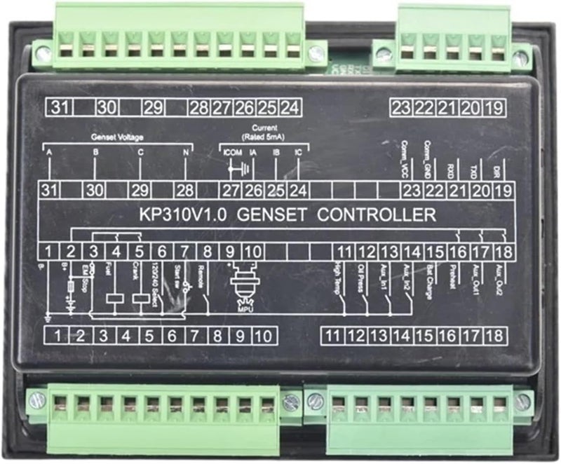 1pcs KP310V1.0 KP310 V1.0 Generator Module Remote Control Start and Stop Genset LED Digital Display Panel - Image 3