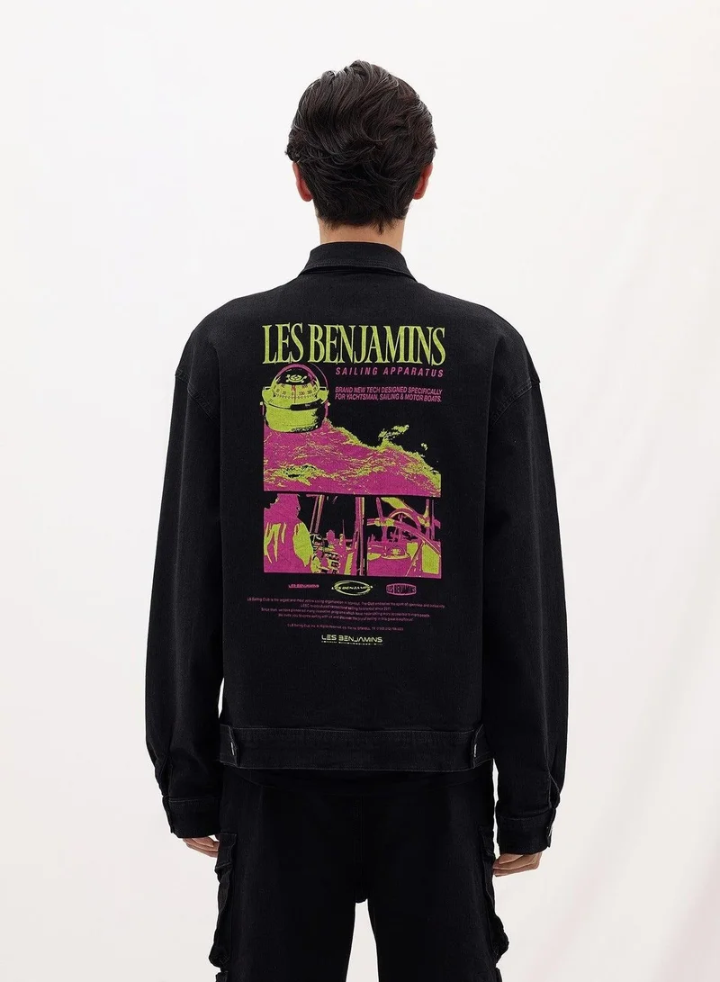 LES BENJAMINS DENIM JACKET 002