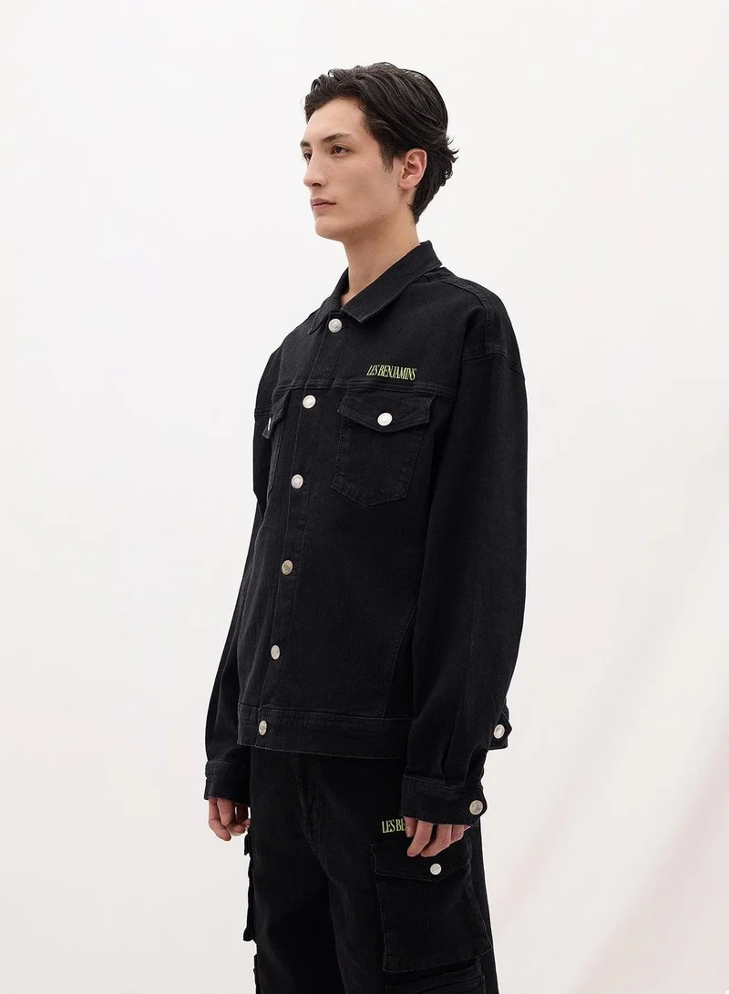 LES BENJAMINS DENIM JACKET 002