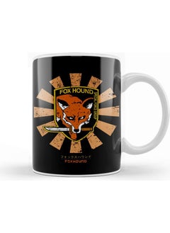 Print Shop Foxhound Retro Japanese Metal Gear Solid Mug Porcelain
