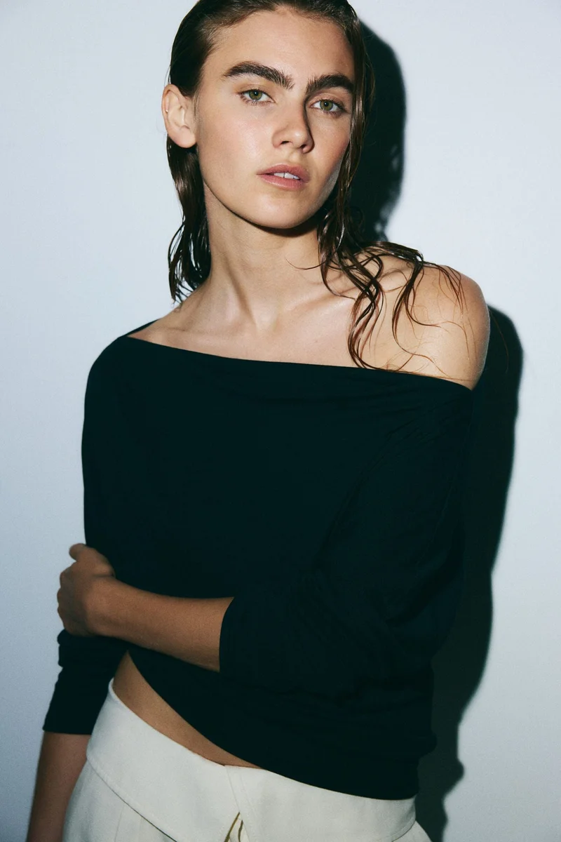 H&M Boat-neck top