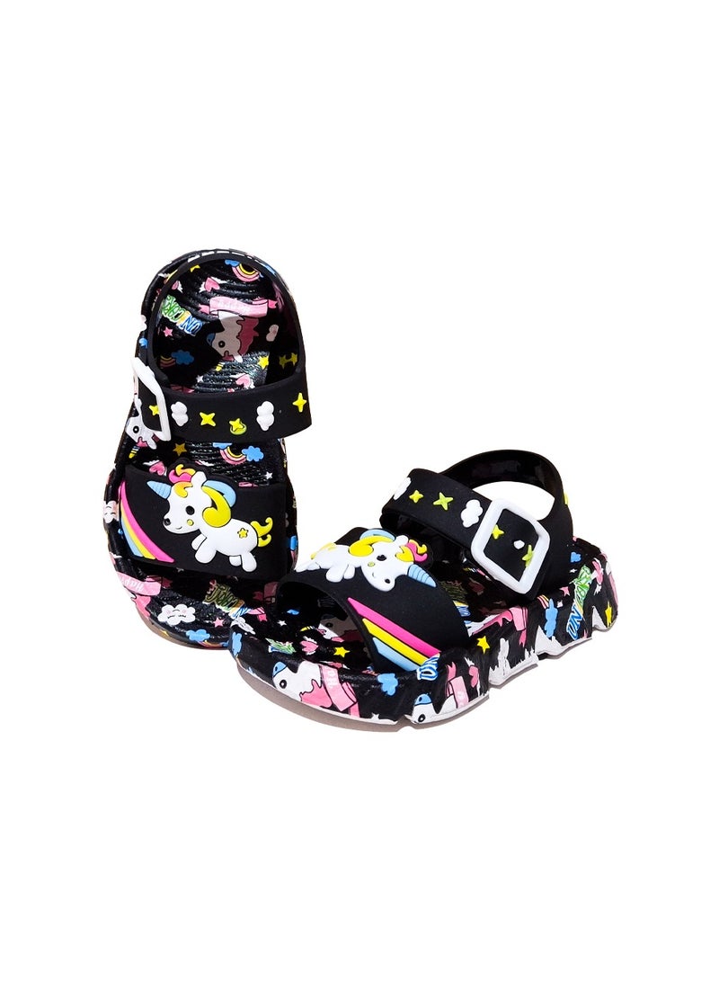 Shiko Unicorn Kids Silicon and Rubber Outdoor Sandal 
