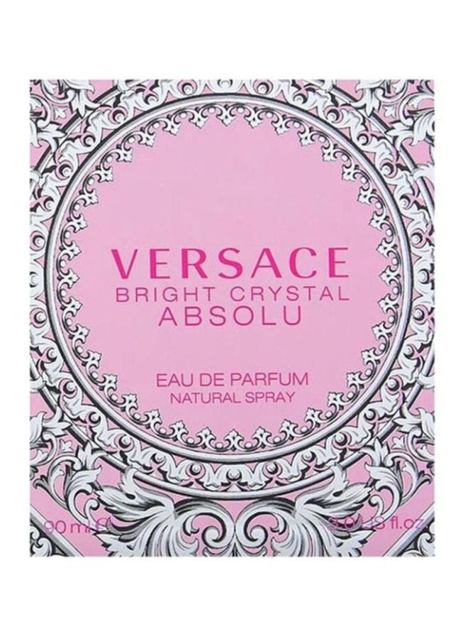 VERSACE Bright Crystal Absolu EDP 90ml - Image 3
