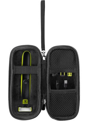 Linkidea Linkidea Razor Storage Case, Portable Travel Razor Storage Bag, Replacement Blades Accessories Shaver Case for QP2520, QP2530, QP2630 (Black) 