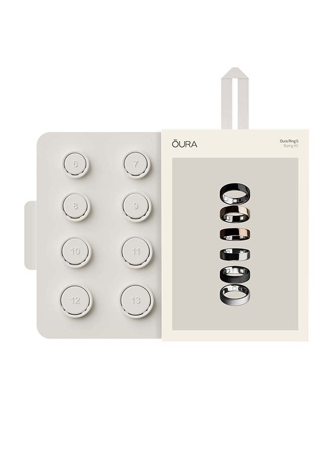 Oura Ring 5 Sizing Kit white - Image 1