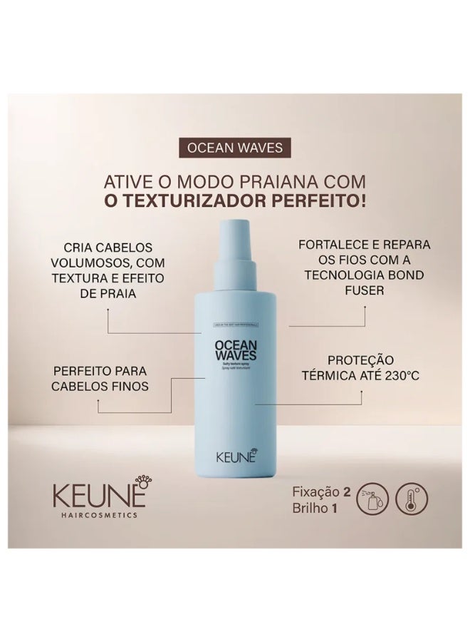 كين رذاذ الملح لتحضير قوام الشعر وإعطائه حجمًا خفيفًا من ستايل كيون - سولت هير مست رقم 62 - 200 مل الاسم الجديد: أوشن ويفز - Image 4