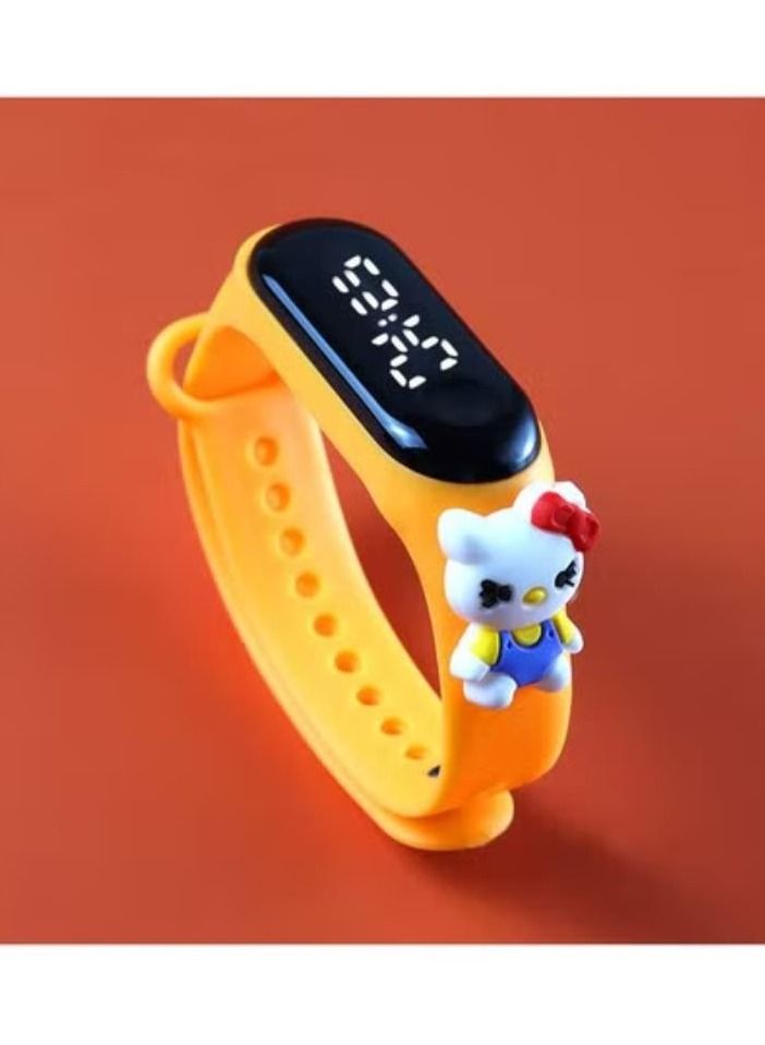 Kids' Water Resistant Silicone Digital Watch 6PCS  - Image 2