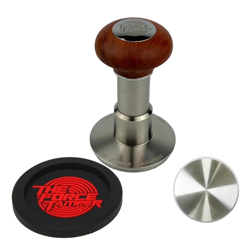 KuGuo The Force Tamper Automatic Impact Coffee Tamper Adjustable Const Pressure and Autoleveling Standard Set Pro (Jelly, 58.35mm) - Image 1