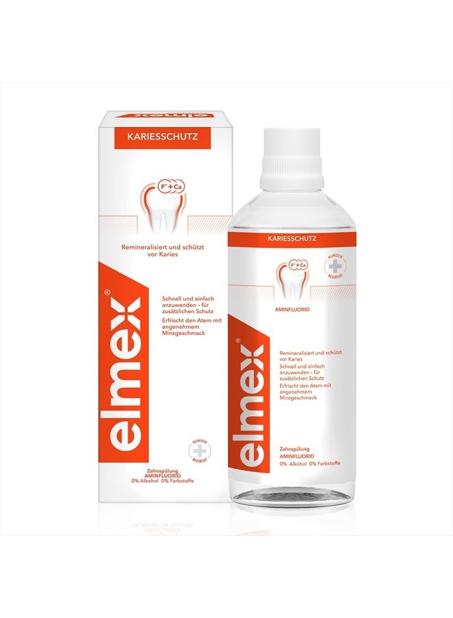 Elmex Caries Protection Dental Rinse 400 ml - Image 1