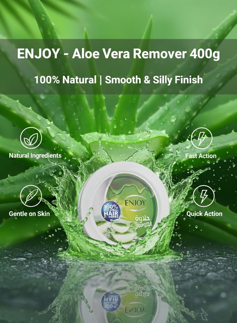 إنجوي حلاوة إنجوي لإزالة الشعر بالألوفيرا – 400 جم | حلاوة سكر طبيعية 100% | إزالة شعر لطيفة ومهدئة | تهدئة وترطيب للبشرة الحساسة | بشرة ناعمة وحريرية | نتائج تدوم طويلاً - Image 2