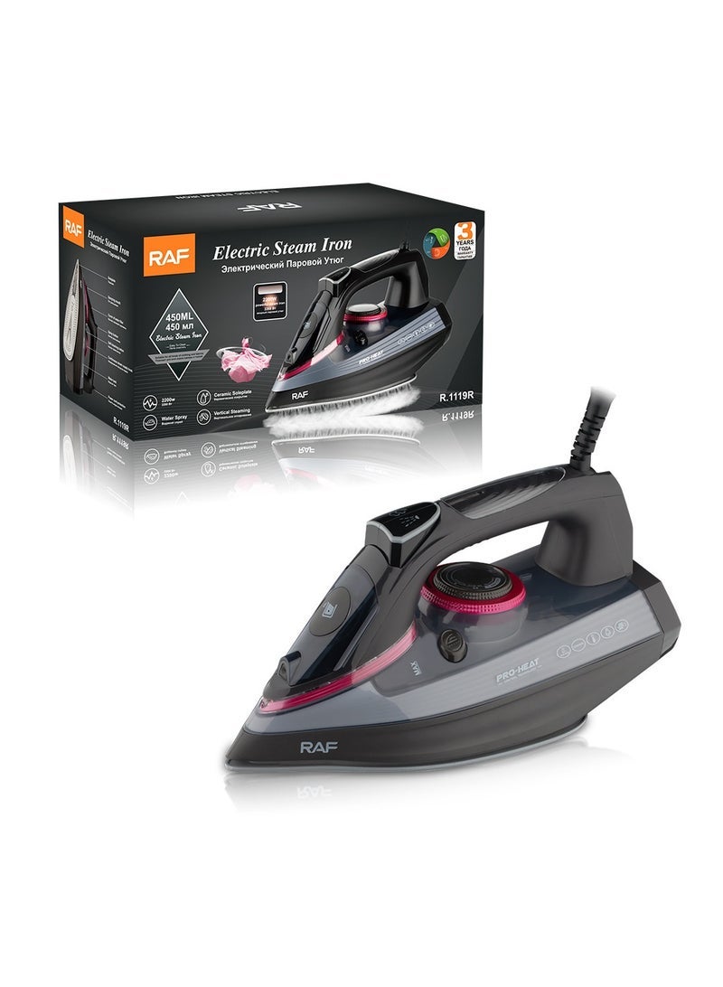 RAF Household Handheld Steam Iron Small Portable Ironing Machine - Image 1