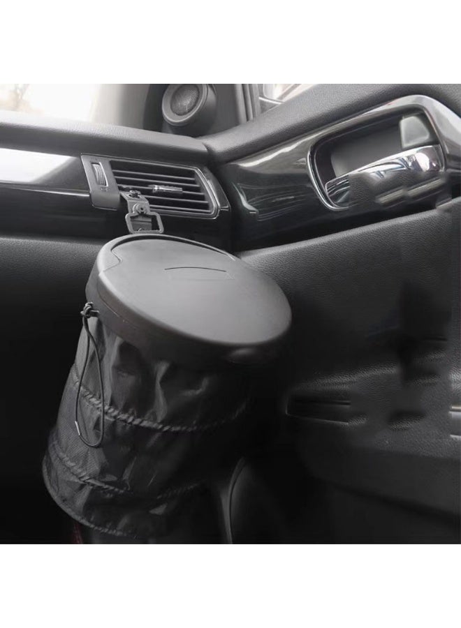Generic Car Foldable Garbage Bin Pop up Collapsible Bin with Lid - Image 4