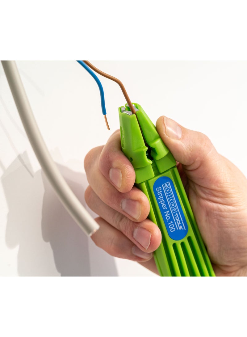 Weicon Stripper No. 100 Green Line | Multifunctional Stripping Tool From 0.5 - 16 mm² / 4 - 13 mm Diameter - Image 4