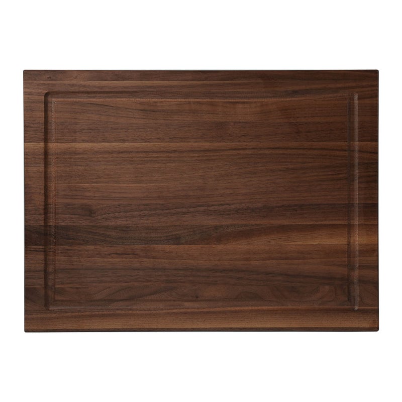 CONSDAN Walnut Cutting Board for Kitchen, USA Grown Hardwood, 16 x 12, with Invisible Inner Handle, Prefinished with Food-Grade Oil, Suitable for Kitchen Edge Grain, 1" Thick - Image 5