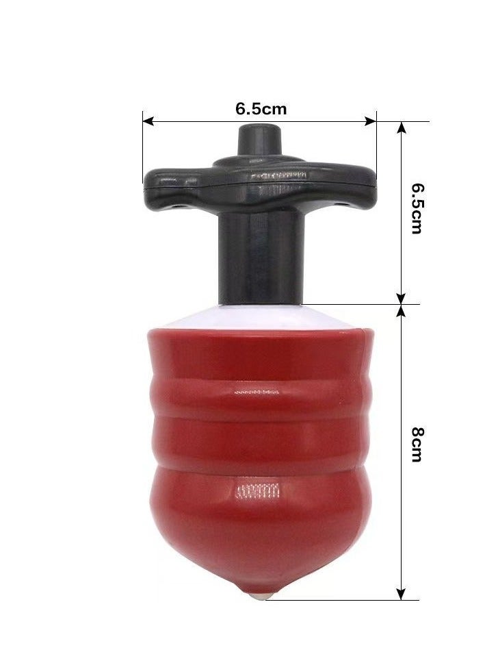 Upgraded Wooden-Style Spinning Top Toy for Boys | Colorful LED Lights & Music | Electric Balance Gyro | Rotating Flashing Top for Kids & Adults | Durable ABS Material | 72 Light Variations & Dynamic Sound - Image 5