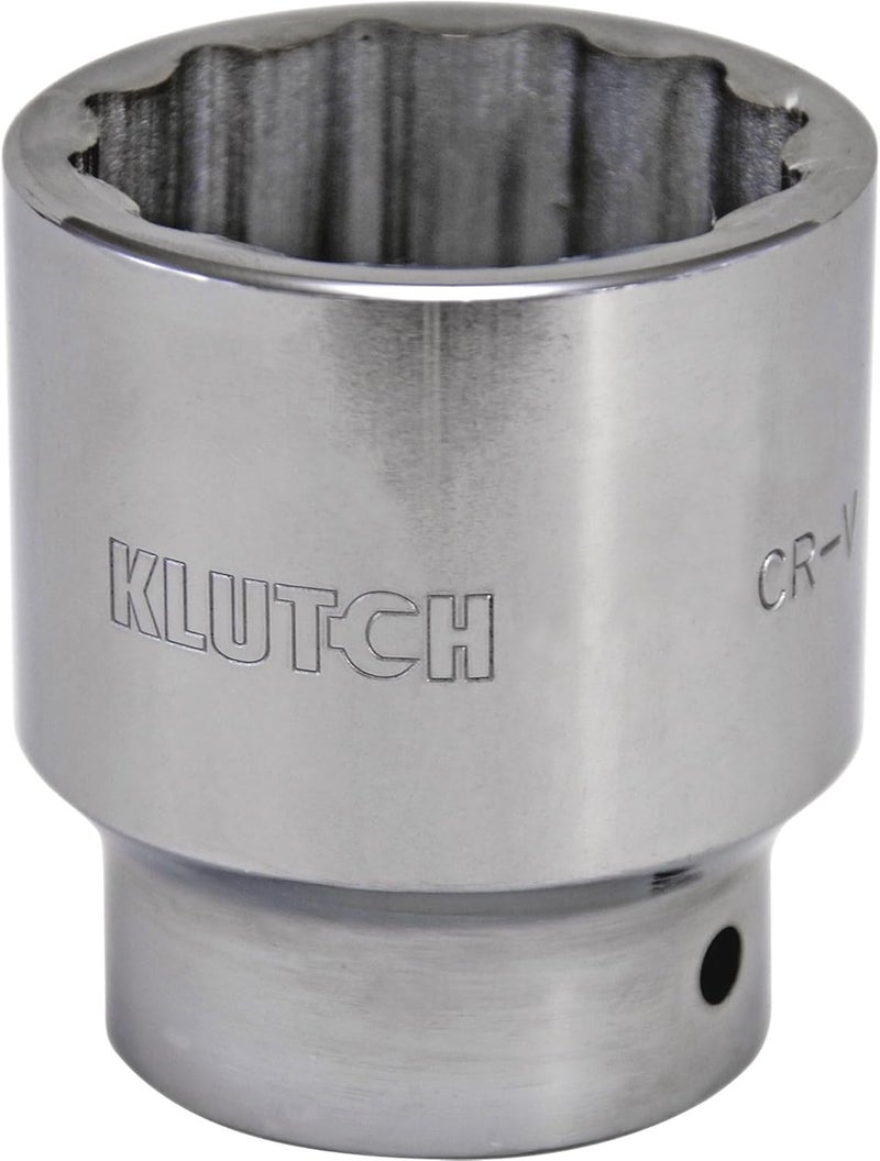 Klutch Socket - SAE, 1 11/16in. 3/4in.-Drive, 12-Pt. - Image 4
