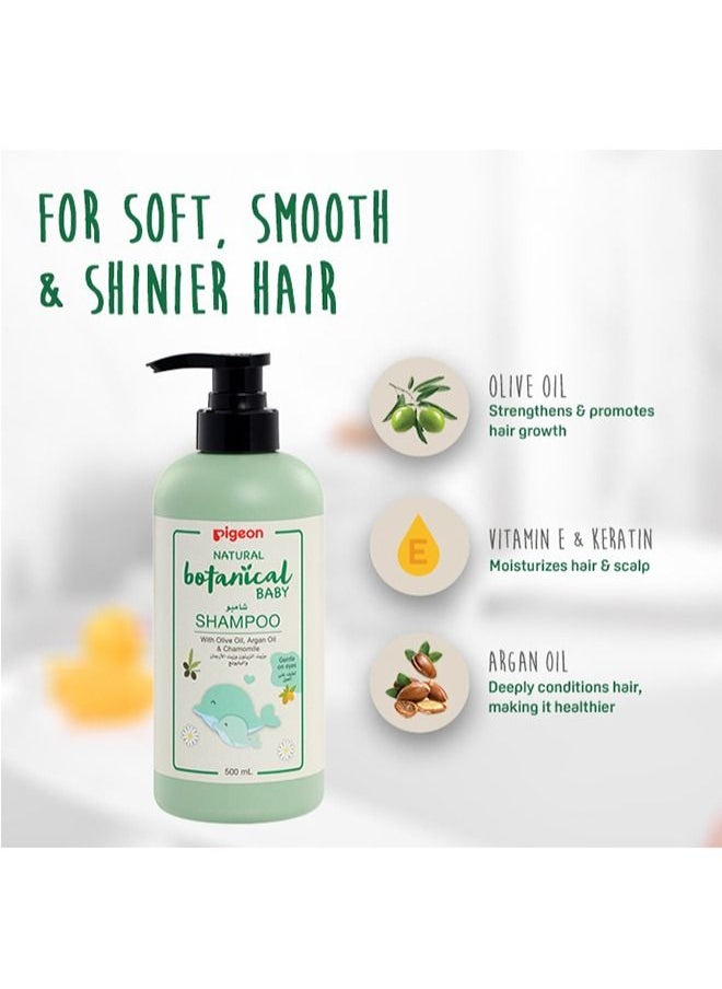 pigeon Natural Botanical Baby Shampoo 500ml  - Image 4